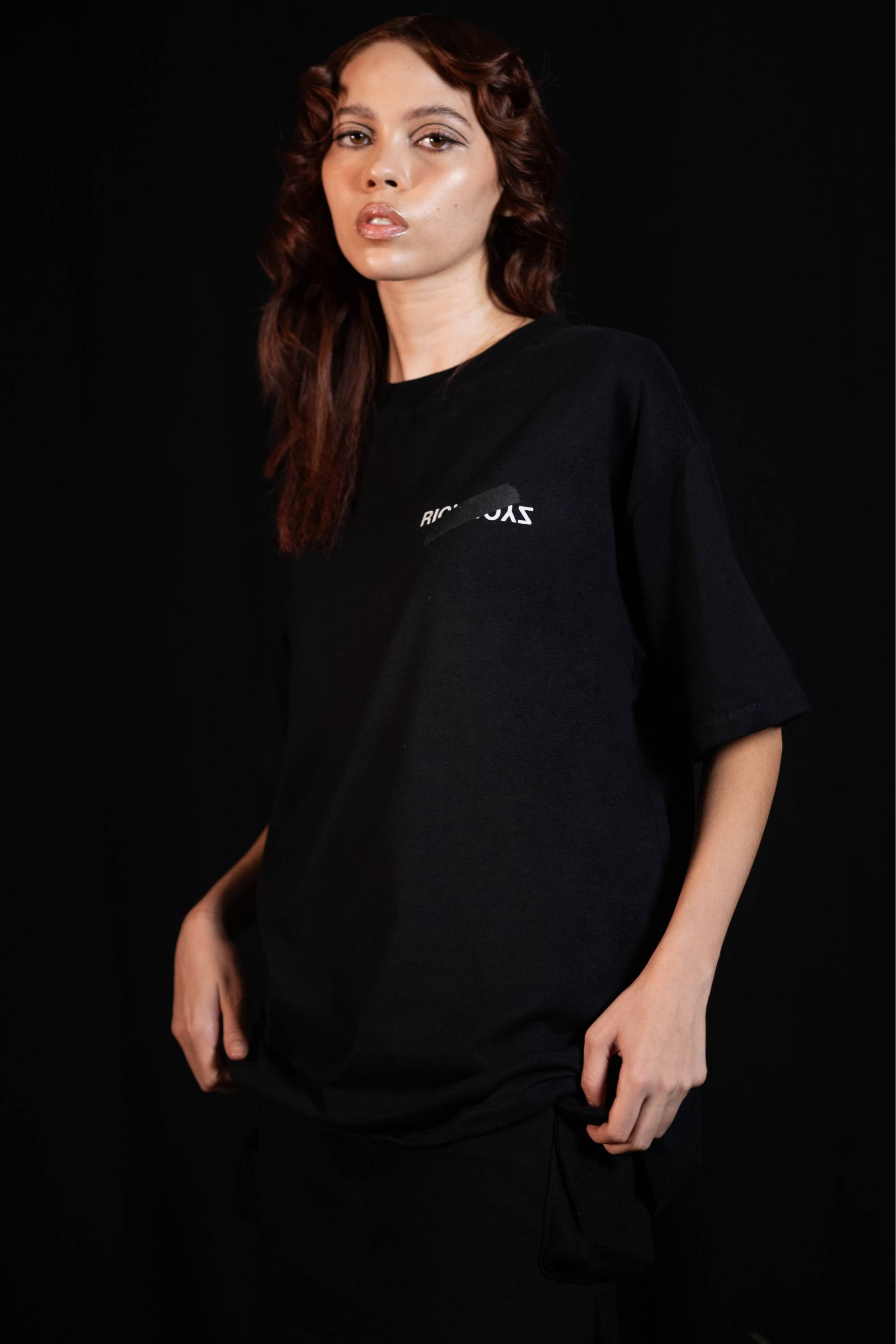 RELAXED DROP SHOULDER TEE - MIDNIGHT